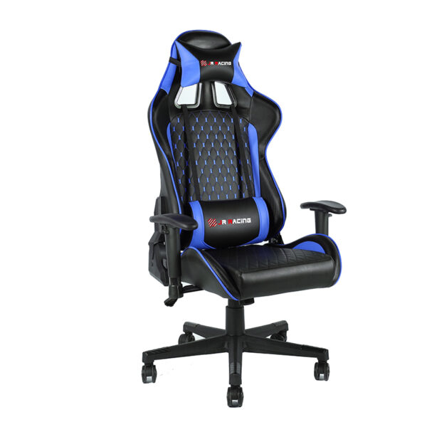 Multifunktions Renncomputer Gaming Stuhl aus Leder mit Liegefunktion (W70xD66xH127-135cm) - Image 3